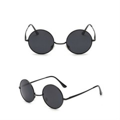 Polarised Mens Womens LargeVintage Fashion Polarized Round Sunglasses OZ Seller