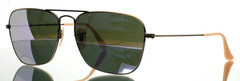 RAY BAN RB3136 Caravan 167/4K Arista Gold Mens Mirror Sunglasses 58-15-140 B:44