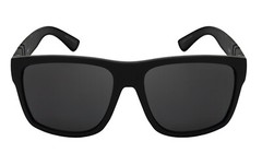 UNISEX 100% UV400 Protection Poly-carbonate Fashion Sunglasses BLACK/DARK