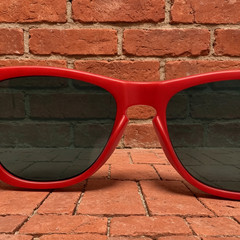 Oakley Frogskins OO9245 Sunglasses Red/Black Frame Ruby Lenses