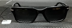PERSOL PO3272S 95 48 Black Dark Grey Polarized Men’s 55 mm Sunglasses