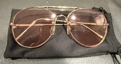 Louis Vuitton sunglasses double temple LV Brown