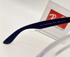 New RAY-BAN RB2132 6053/71 Crystal Navy Blue Wayfarer Sunglasses ItalyUV400 55mm