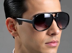 SUNGLASSES MEN DESIGNER GLASSES ROUND STYLE SHIELD FANCY MODERN LENTES GAFAS NEW