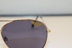 Top Gun Maverick Sunglasses & Case Aviator 100% UV Protection Adult Movie Promo