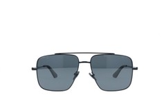 Quay Level Out Black Aviator Polarized Sunglasses 60-16-150