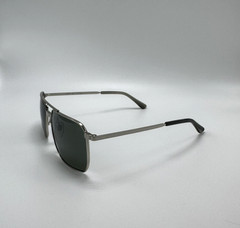 American Optical Geoffrey 58-18-145mm Polarized Silver Sunglass Frame NEW