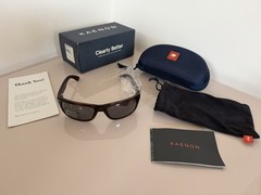 Kaenon Burnet Matte Tortoise Ultra Black Mirror Polarized Sunglasses