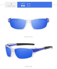 DUBERY Polarized Sports Sunglasses for Men Women Cycling Fishing Driving Glasses