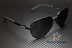EMPORIO ARMANI EA2059 320387 Pilot Matte Black Grey 61 mm Men’s Sunglasses