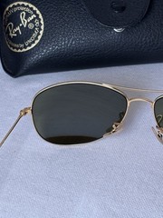 Ray-Ban RB-3362 Cockpit Aviator Blue Mirrored Lens Sunglasses, 112/17-56 -14
