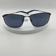 Costa Sunglasses Mens Gray 580P Polarized Tinted Square Metal Frame TR1247