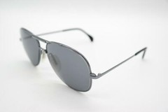 Vintage Yes 5359 grey oval sunglasses eyewear NOS
