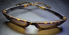 Pugs, Unisex Adult Tortoise Shell Polarized Square Sunglasses W/ Slight Wrap T1