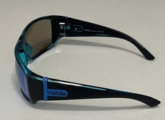 VIAHDA Unisex Polarized UV400 Sunglasses Blue Mirrored Mens Womens