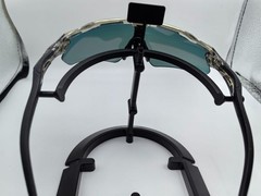 Oakley Radar EV Path Sunglasses Smoke Grey Frame Orange Prizm Lenses OO9208-8238
