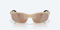 Costa Del Mar Brine II Matte Sand/Copper Silver Mirror 580G Polarized Sunglasses