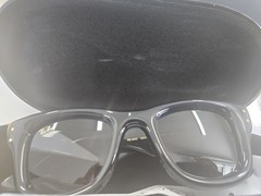 Ray-Ban rb4940 Wayfarer PUFFER Black Shine Grey 601/87 50/23 New In Box