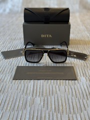 DITA LXN-EVO DTS403 BLK-GLD Black Gold Gray Gradient Sunglasses 54-19-145