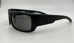 Authentic SPY+ Optic Caliber Shield Matte Black Happy Gray Green Lens Sunglasses