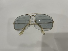 Vintage Ray- Ban B&L 62[]14 Caravan Gray Changeables Gold Sunglasses Made in USA