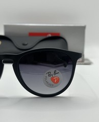 Ray-Ban RB4171 622/T3 Erika Polarized Gradient Lens Rubber Matte Black 54mm