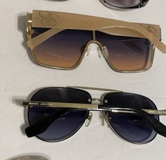 9 Designer Sunglasses Frames Lot Assorted Brands Mix Mens Womens “READ”