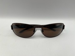 Revo Bronze Sports Wrap Metal Polarized Sunglasses