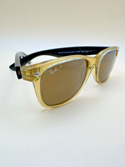 SUNGLASSES RAY BAN RB2132 New Wayfarer 55-18-145 WITH CASE
