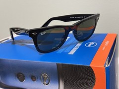 Rayban Wayfarer Black RB2140 Standard 50mm G15 Lens