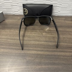 RAY BAN RB4165 622 55 Rubber Black Blue Flash Unisex 54 mm Sunglasses