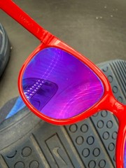 Bolle Brevete Nylon SGDG Sunglasses Red Nylon Ski Frame Vintage