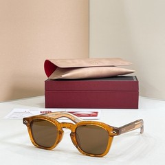 Jacques Marie Mage ZEPHIRIN-EPOXY Unisex Eyeglasses Brown/Brown 47-25 146mm