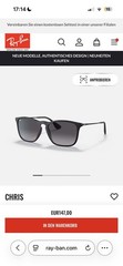 Ray-Ban RB4187 622/8G 54-18 – James Bond 007 Look