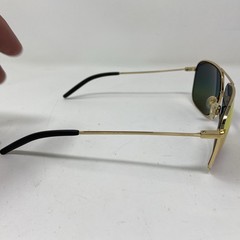 Maui Jim KAMI MJ778-05C GOLD WHITE WITH ORANGE POLARIZED LENS JC88