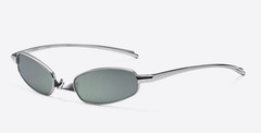 Gentle Monster Brutal 02 Square Glasses in Silver Metal_NIB_Authentic_Expedited