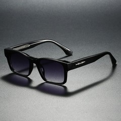 Quality Square Polarized Sunglasses Men Metal Core UV400 Unisex Sun Glasses