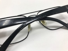Ray-Ban Mens Aviator Sunglass Frame Italy RB3427 002 58-16mm Black Polish XR78