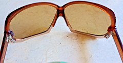 VG++ VINTAGE COOL RAY PANTOMIME 404 BROWN & GOLD SUNGLASSES