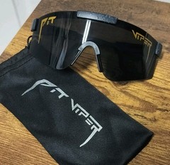 PIT VIPER The Jetski Elliptical Sunglasses Black Adjustable Frame Tilt