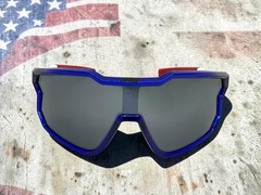 Oversize Sporty Wrap Around Large SUNGLASSES For Men Patriotic American USA Flag