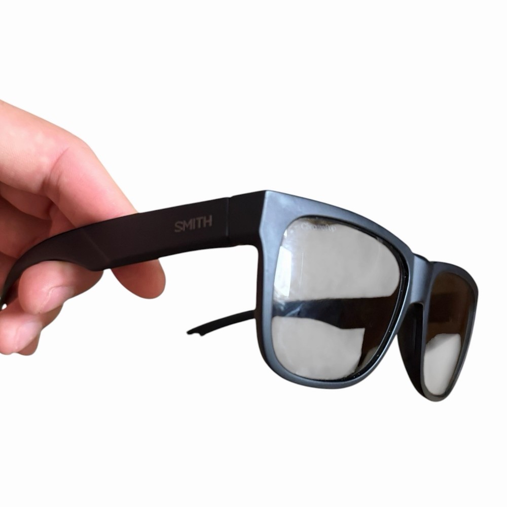 Smith Lowdown 2 Sunglasses Core Matte Black 003 Polarized Lens Chromapop