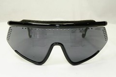Carrera Black Shield Sunglasses Hyperfit 10 Designer Sport Cycling Visor 807IR