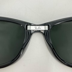 Used RAY BAN Ray Ban WAYFARER FOLDING Sunglasses RB4105 Black Aeon Hiro