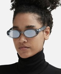 Gentle Monster Bold Oval Orah Sunglasses Gray Frame Gray Lenses w/ Case