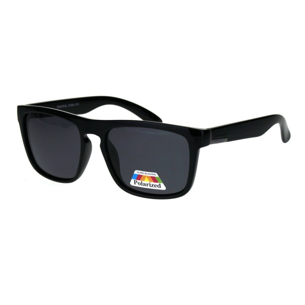 Polarized Lens Sunglasses Unisex Casual Fashion Square Frame Shades UV 400