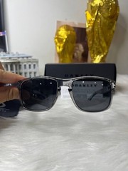 Oakley Holbrook Polarized Sunglasses Transparent Grey Frame Black Lens UV400 New