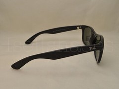 Ray Ban NEW WAYFARER (RB2132-901 58) Black with Crystal Green Lens
