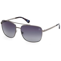 Timberland Men’s Sunglasses Shiny Gunmetal Metal Navigator Frame TB00044 6508D