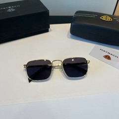MAYBACH MACH ONE Gold Black Gray 55口18-143 Luxury Sunglasses w/ Case